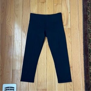 Lululemon Athletica Classic Black Leggings Capri